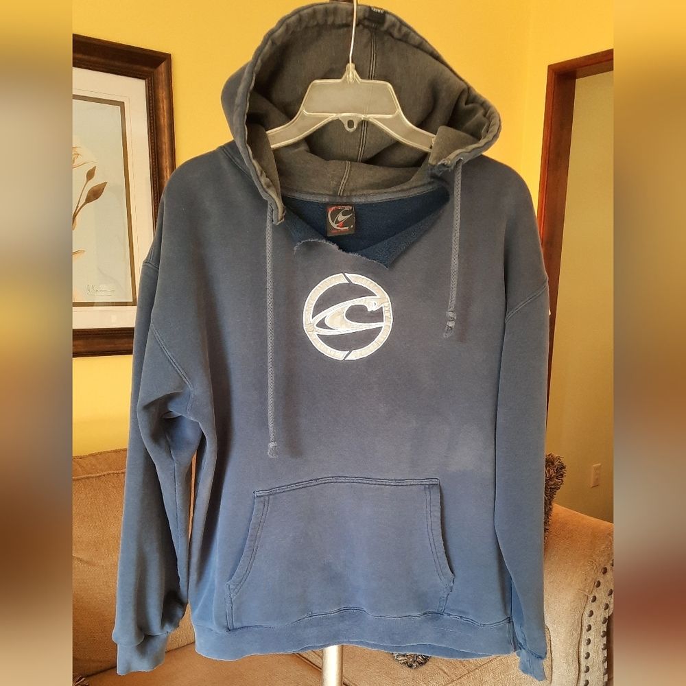 🆕️Men's Vintage Y2K O'Neill Hoodie Sweatshirt with Reflective Graphic